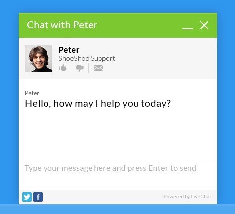 Live Chat Form