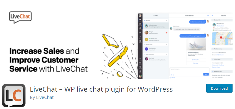 LiveChat WP live chat plugin for WordPress