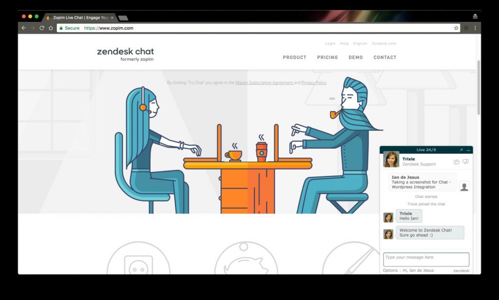 ZenDesk Live Chat Plugin
