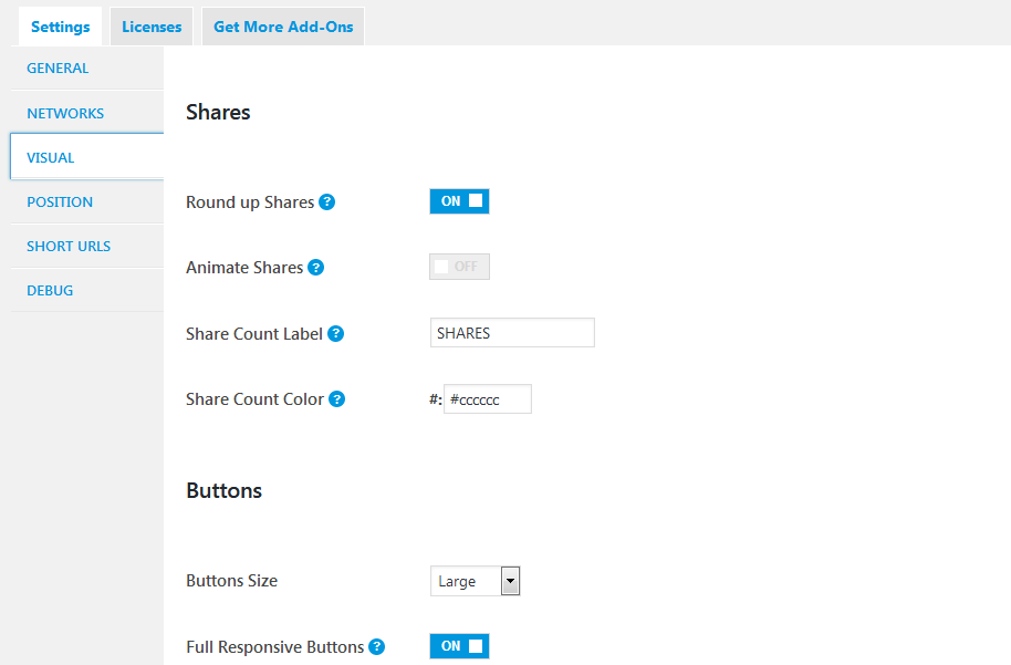 mashshare visual