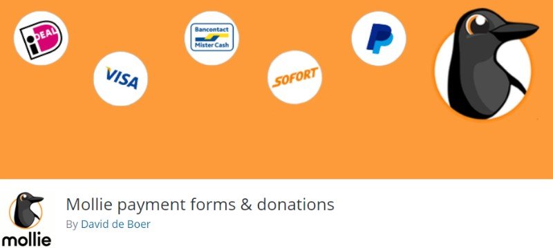 Mollie payment forms & donations Plugin