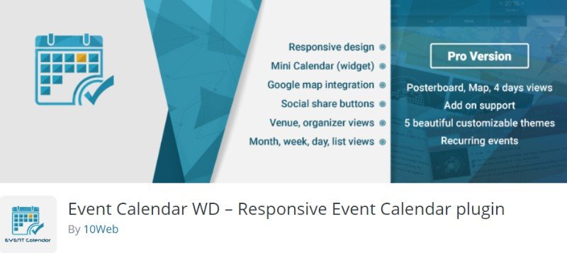 Event Calendar WD