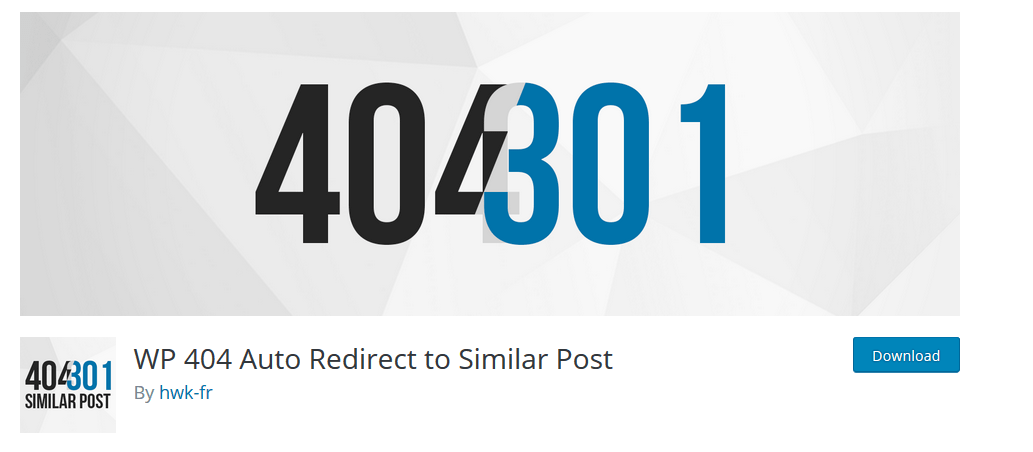 WP 404 Auto Redirect To Similar Post