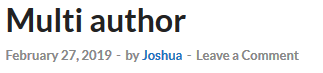 co-authors-add author -display