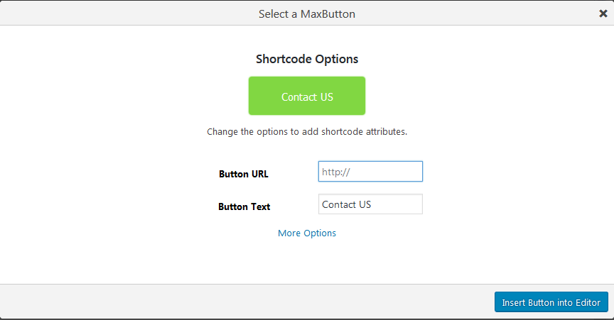 max buttons add to post selecting mb options