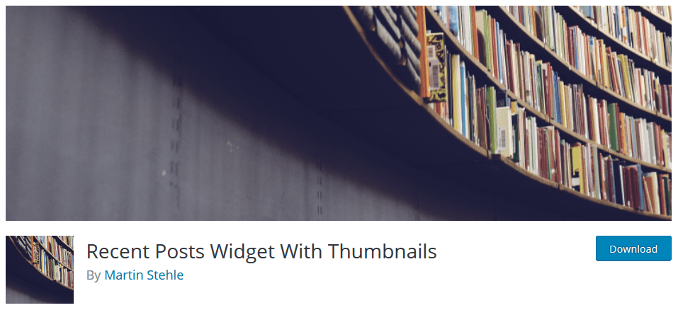 Recent Posts Widget With Thumbnails