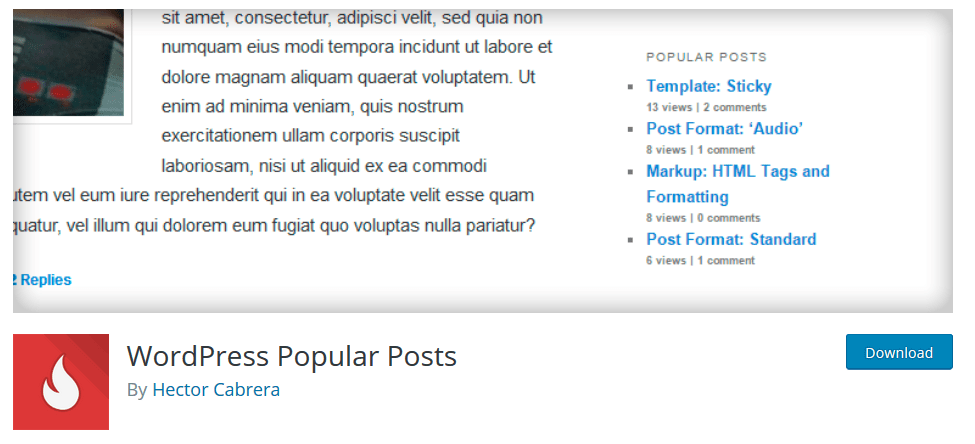 WordPress Popular Post