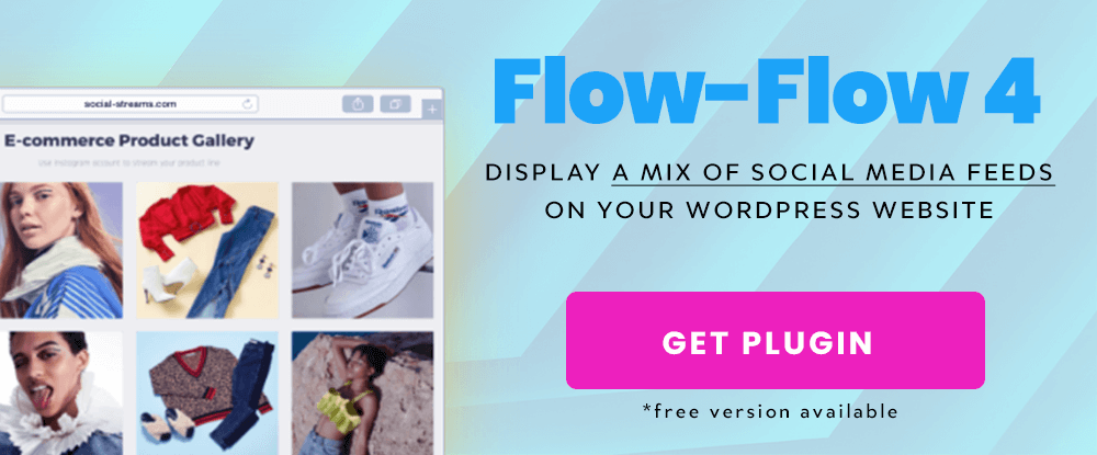 FlowFlow WordPress Social Widget Plugin