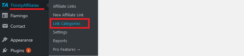 thirstyaffliates menu