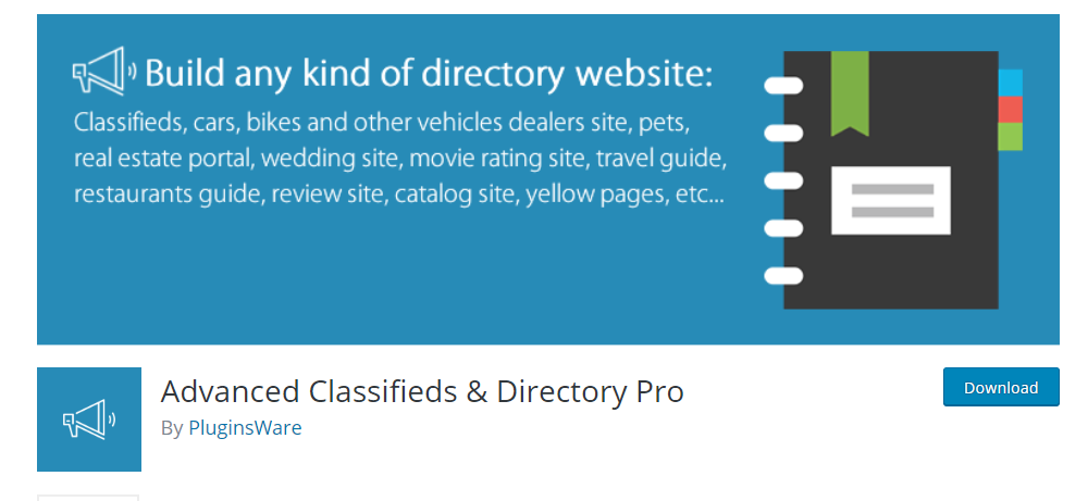 Advanced Classified And Directory Pro