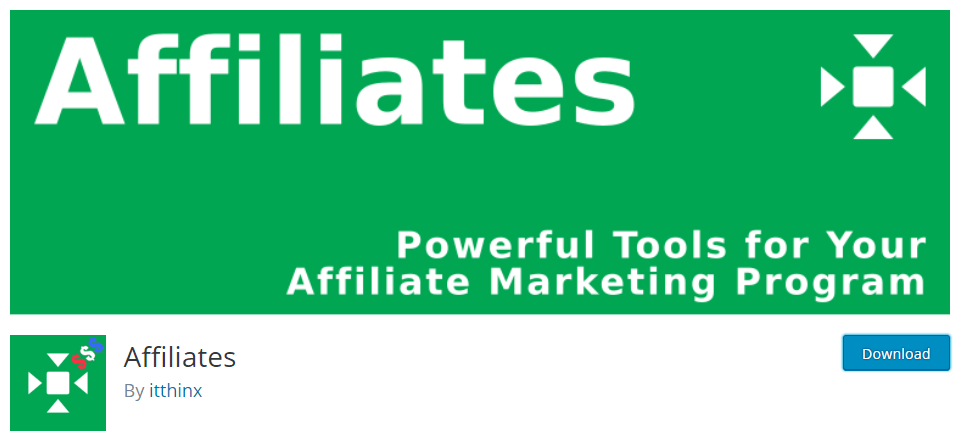 Affiliates plugin by ithnix