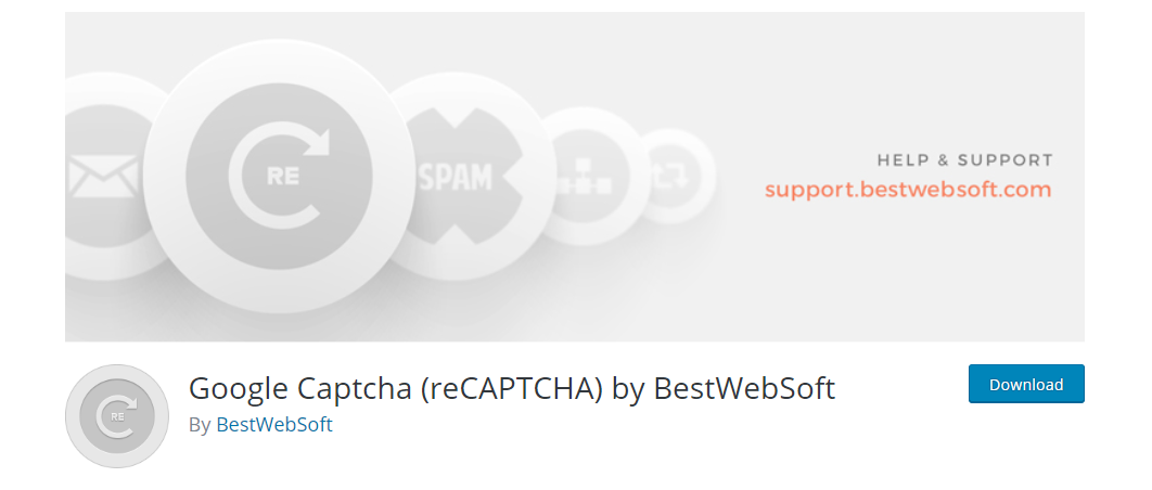 Google Captcha (Recaptcha) By BestWebSoft wordpress captcha plugin