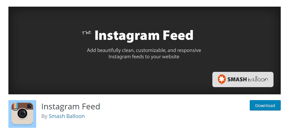 Instagram Feed plugin