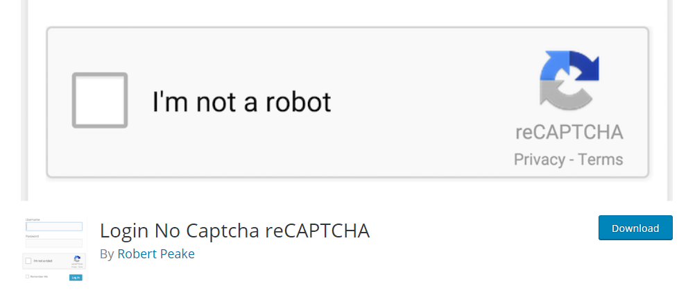 Login No Captcha reCAPTCHA wordpress captcha plugin