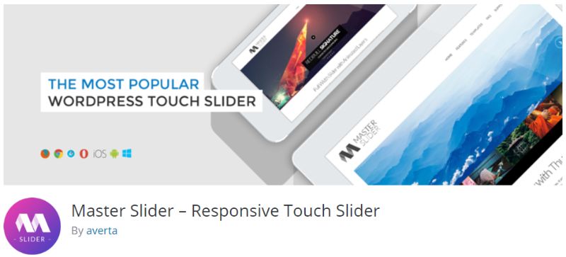 Master Slider plugin for WordPress