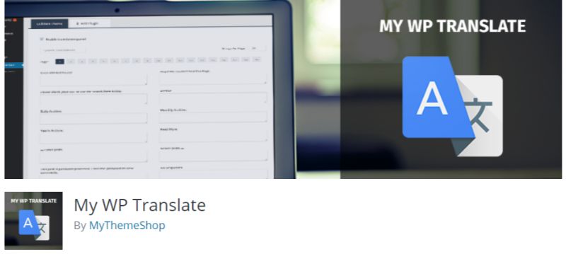 My WP Translate wordpress translation plugin