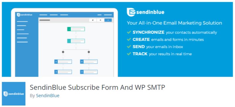 SendinBlue Subscribe Form and WP SMTP