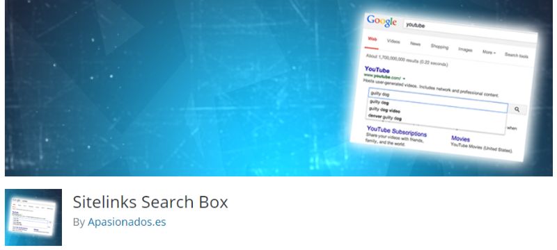 Sitelinks Search Box plugin for WordPress