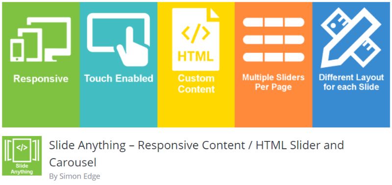 Slide Anything plugin for WordPress