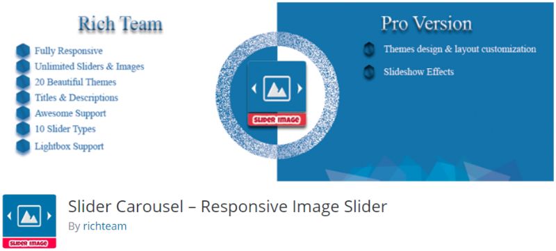 Slider Carousel plugin for WordPress