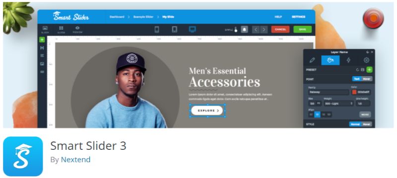Smart Slider 3 plugin for WordPress