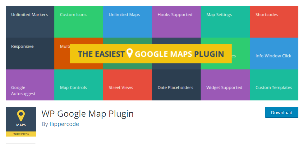 WP Google Map Plugin by FlipperCode