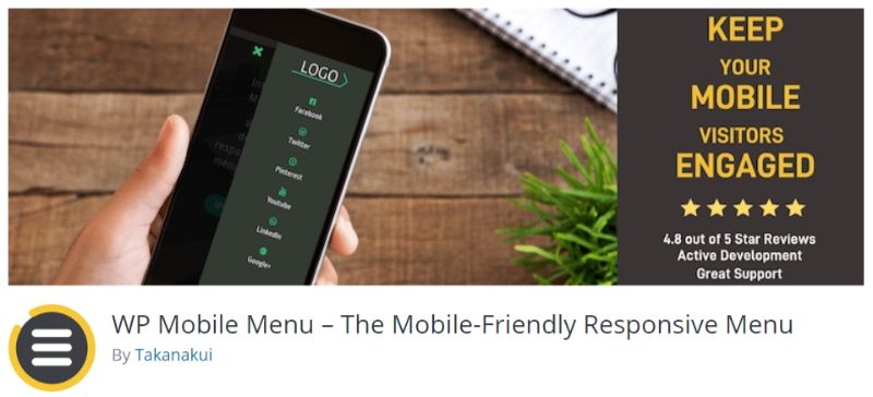 WP Mobile Menu plugin