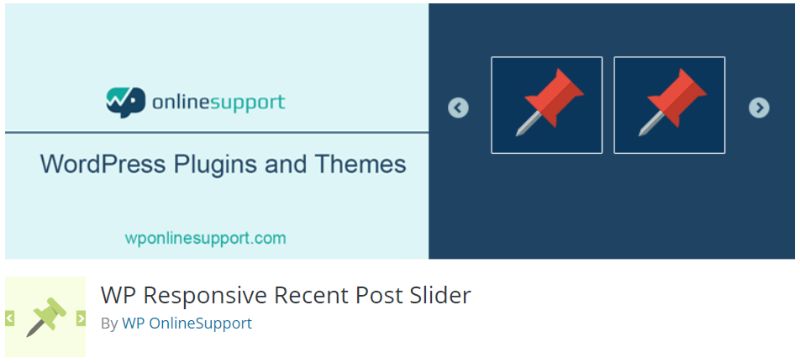 WP Responsive Recent Post Slider plugin