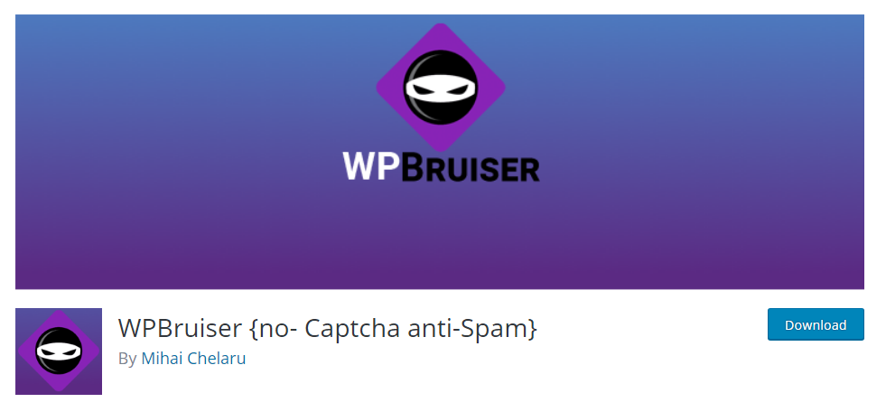 WPBrusier {no- Captcha anti-Spam} plugin