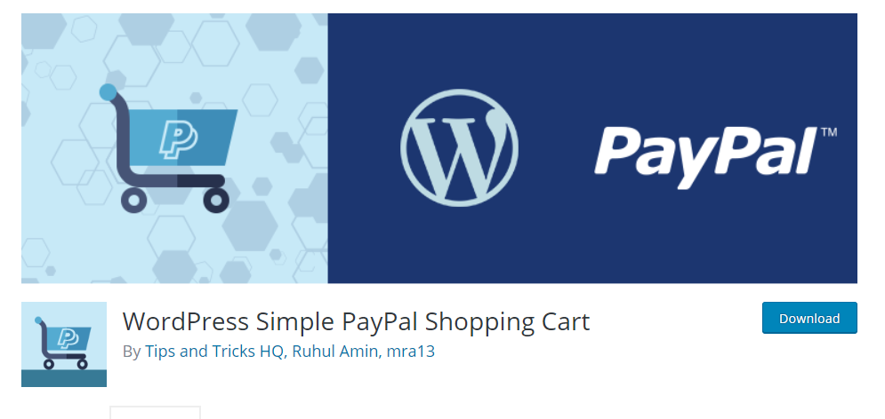 WordPress Simple PayPal Shopping Cart WordPress eCommerce plugin