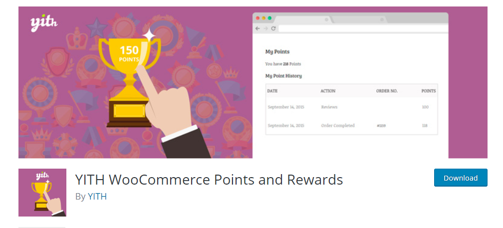 YITH WooCommerce Points and Rewards