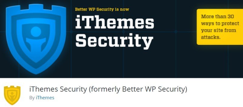 iThemes security plugin