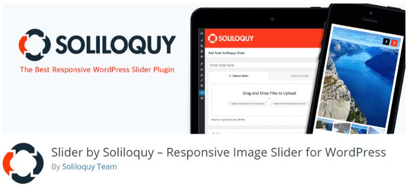 Soliloquy WordPress slider plugin