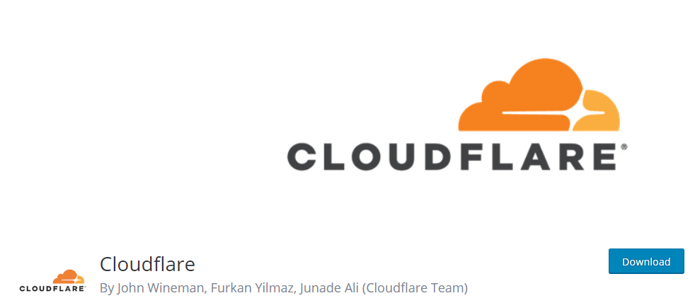 The official CloudFlare plugin