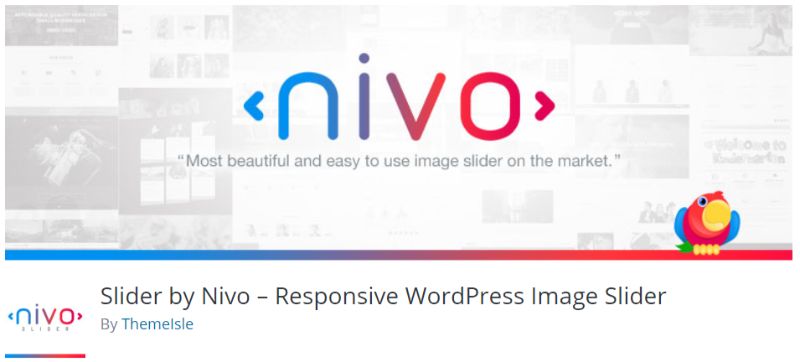 WordPress slider plugin by Nivo