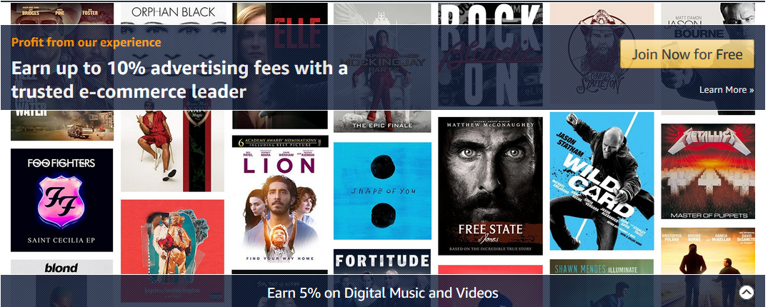 Amazon affiliate network