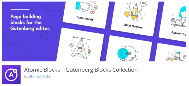 Atomic Blocks plugin in wordpress