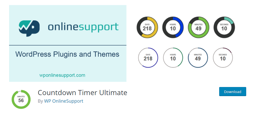 Countdown Timer Ultimate wordpress plugin