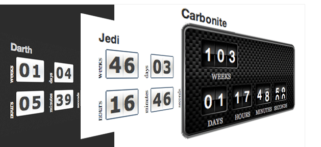 T (-) Countdown wordpress plugin design
