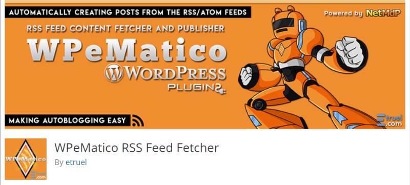 WPeMatico RSS Feed Fetcher