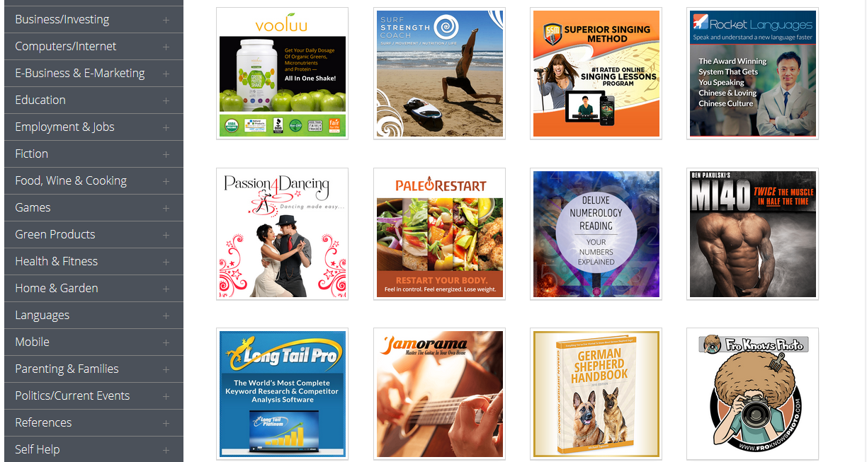 ClickBank affiliate marketing network