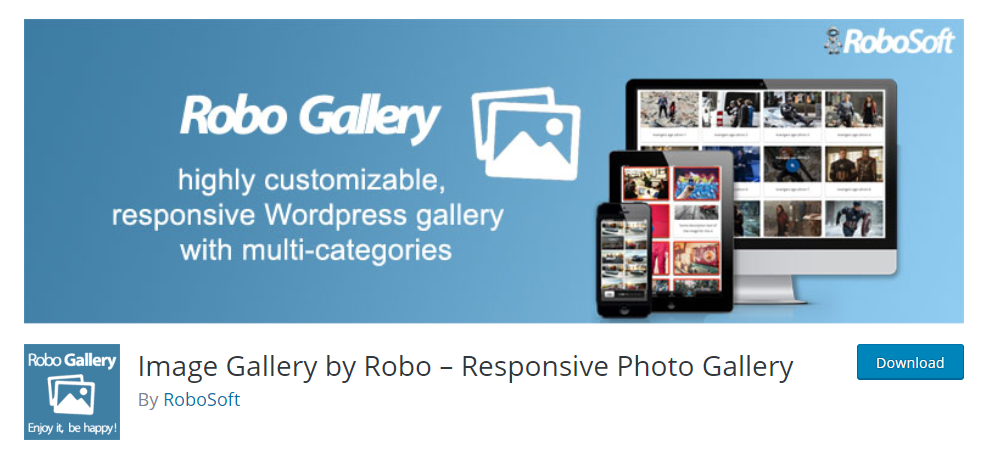 Image Galley By Robo Responsive Photo Gallery plugin