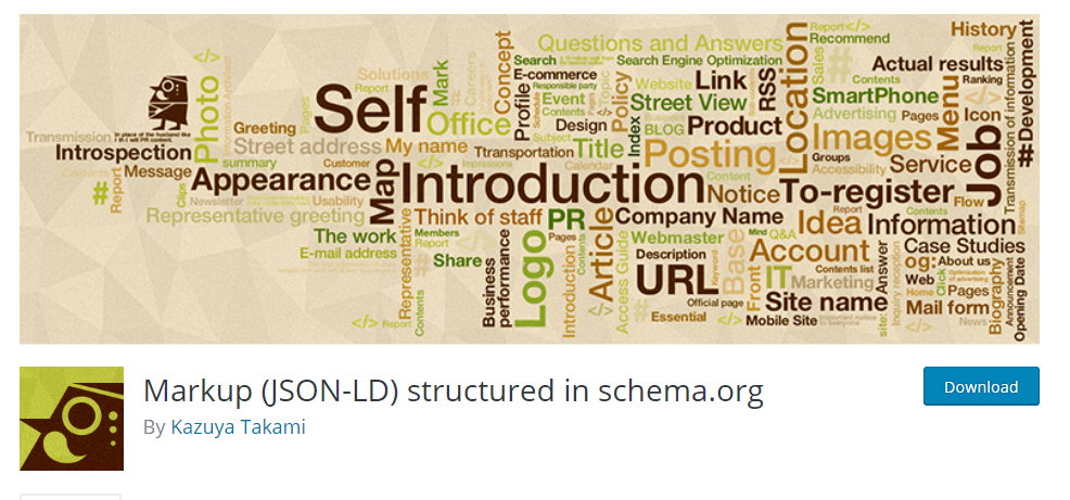 Markup (JSON-LD) Structured in Schema plugin