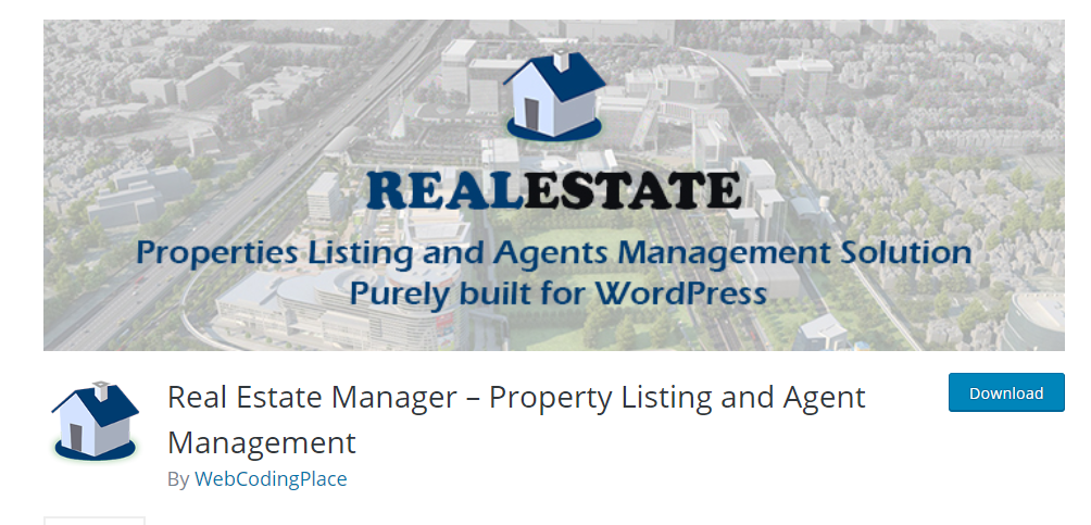 Real Estate Manager plugin