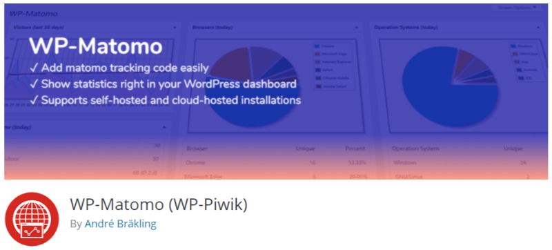 WP Matomo analytics plugin