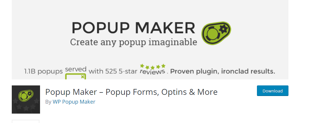 WP Popup Maker plugin