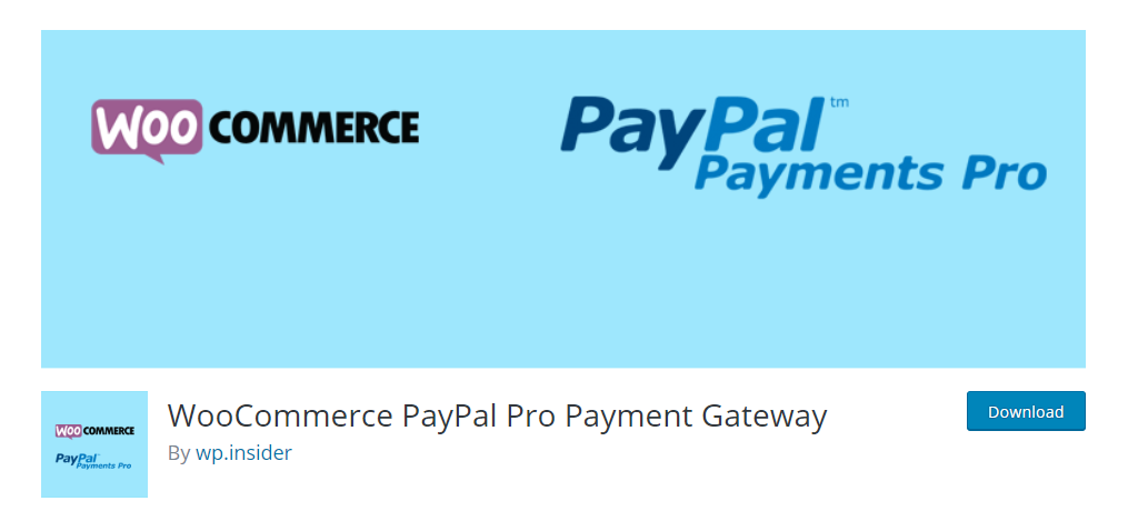 WooCommerce PayPal Pro Payment Gateway