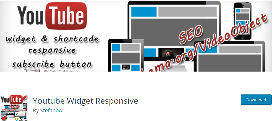 Youtube Widget Responsive