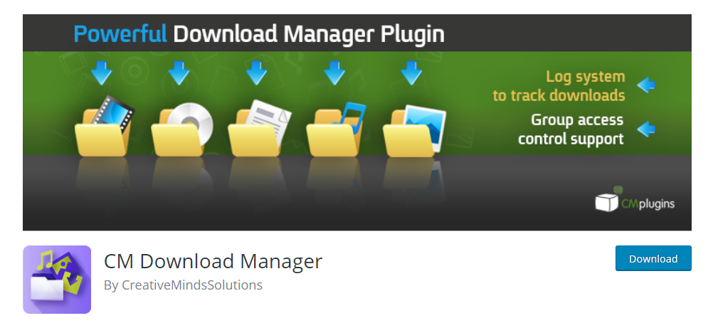 CM Download Manager plugin