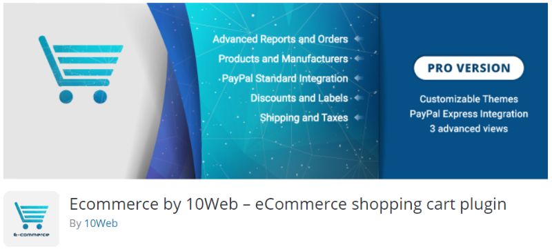 Ecommerce by 10Web